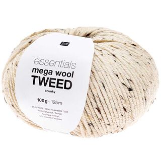 Essentials Mega Wool Tweed Chunky| Rico Design – naturaleza, 