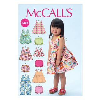 Vestido de bebé, McCalls 6944 | 71 - 102, 