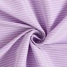 Tela stretch Rayas horizontales elástica longitudinalmente – violeta pastel,  thumbnail number 3