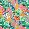 Telas para exteriores Lona Flores de ave del paraíso – pink,  thumbnail number 1