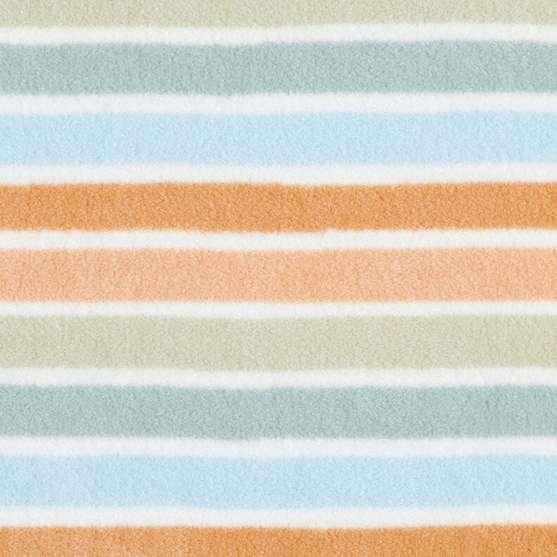 Forro polar antipilling Rayas de colores – blanco/verde,  image number 1