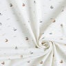 Tela de jersey de algodón Barco de vela  – blanco lana,  thumbnail number 3