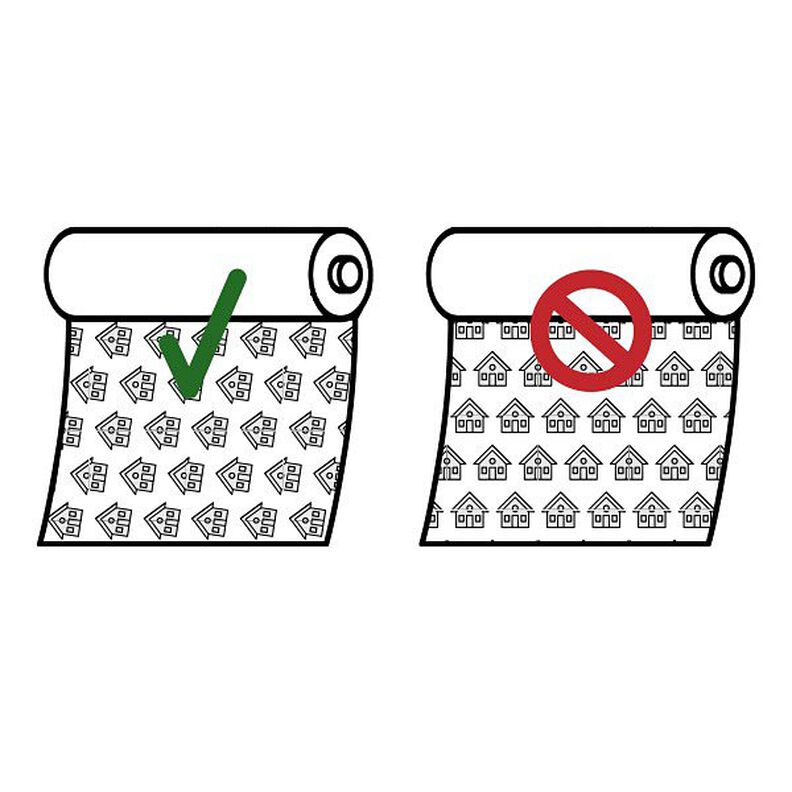 Tela decorativa Panama media Flores y hierbas &ndash; naturaleza/negro,  image number 3