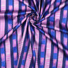 Satén de algodón a rayas | Nerida Hansen – azul marino/pink,  thumbnail number 4