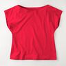 Tela de jersey de algodón Uni mediano – rojo,  thumbnail number 8