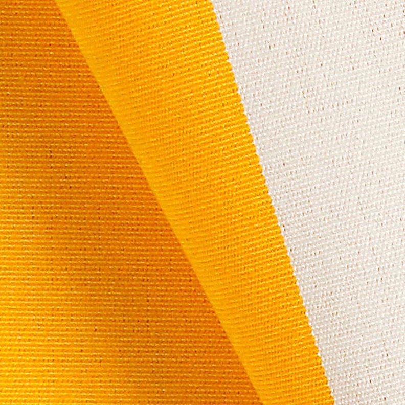Telas para exteriores Acrisol Listado – blanco lana/amarillo,  image number 2