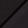 Pantalón de tela elástica con purpurina y raya diplomática – negro/plata metalizada,  thumbnail number 4