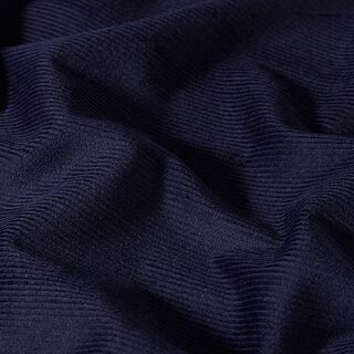 Pana Génova elástica, prelavada – azul marino | Retazo 50cm, 