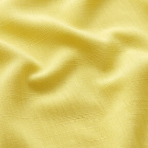 Tejido de viscosa aspecto lino – amarillo claro, 