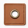 Parche de ojal [30 x 30 mm] – bronce/cobre,  thumbnail number 1