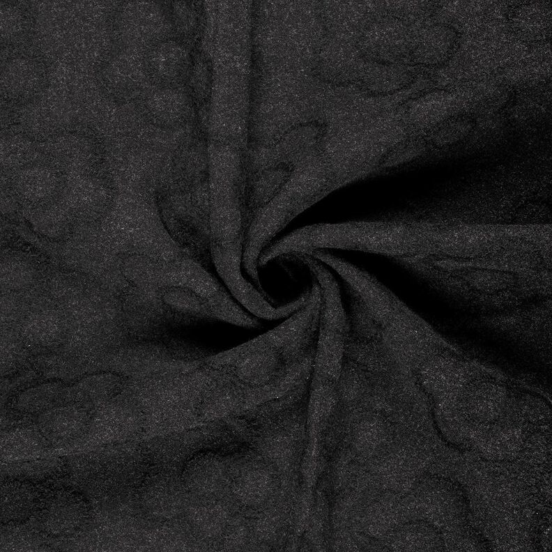 Tela para abrigos Flores sublimes – negro,  image number 3