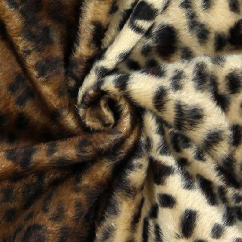 Imitación de piel de animal leopardo – beige,  image number 2
