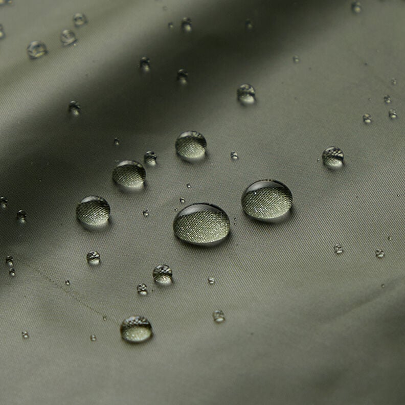 Tela de chaqueta resistente al agua ultraligero – oliva,  image number 5