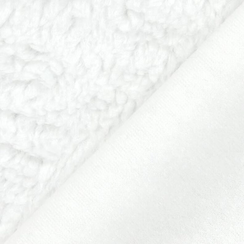 Imitación de piel de cordero – blanco,  image number 3