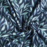 Muselina/doble arruga Hojas de acuarela Impresión digital – azul marino,  thumbnail number 3