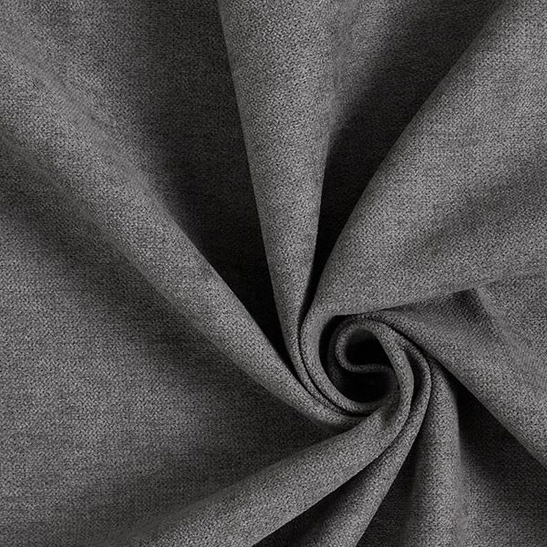Tela de tapicería Chenilla fina – gris oscuro,  image number 1