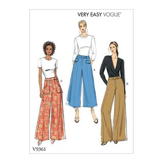 Pantalones, Vogue 9361 | 32-40, 