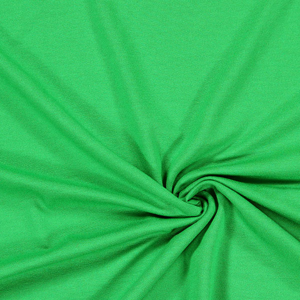 Tela de jersey de viscosa Mediana – verde hierba,  image number 1