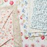 Tela de jersey de algodón Flores de pradera de acuarela Impresión digital – marfil/rosa antiguo,  thumbnail number 5