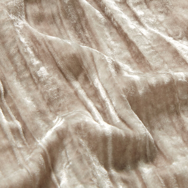 Terciopelo gastado liso – marrón oscuro,  image number 2