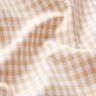 Tela de algodón Popelina Cuadros vichy – beige,  thumbnail number 2