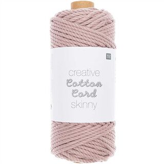 Hilo de macramé Creative Cotton Cord Skinny [3mm] | Rico Design - rosa antiguo, 