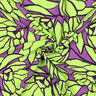Lenzing Ecovero Inked Bouquet | Nerida Hansen – rojo lila/verde lima,  thumbnail number 4