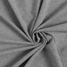 Tela de jersey de algodón Uni Melange – gris oscuro,  thumbnail number 1