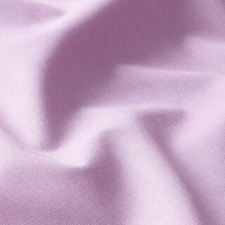 Popelina de algodón Uni – lila pastel, 