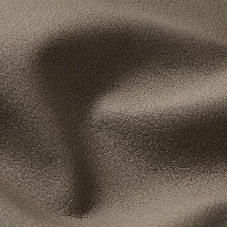 Tela de tapicería Piel sintética Estampado fino – marrón oscuro,  image number 2