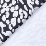 Tela de bañador Estampado de leopardo – blanco/negro,  thumbnail number 4