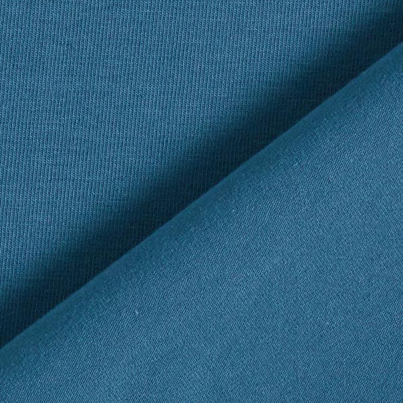 GOTS Tela de jersey de algodón | Tula – azul vaquero,  image number 3