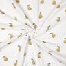 Muselina/doble arruga Pera Impresión digital | Poppy Fabrics – blanco/amarillo aceituna,  thumbnail number 3