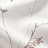 Tela para cortinas Voile Ramitas – blanco/gris plateado,  thumbnail number 5