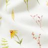 Tela de jersey de algodón Flores de pradera de acuarela Impresión digital – marfil/rosa antiguo,  thumbnail number 2
