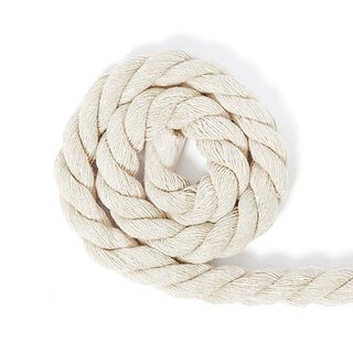 Cordón de algodón [Ø 14 mm] 2 - blanco lana, 