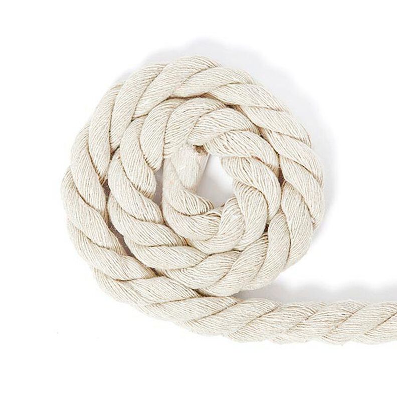 Cordón de algodón [Ø 14 mm] 2 - blanco lana,  image number 1