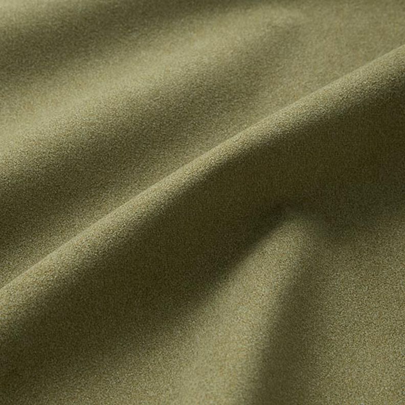 Tela de tapicería terciopelo mate – oliva,  image number 3