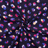 Pana de bebé Manchas de leopardo de colores | Poppy Fabrics – azul marino,  thumbnail number 3