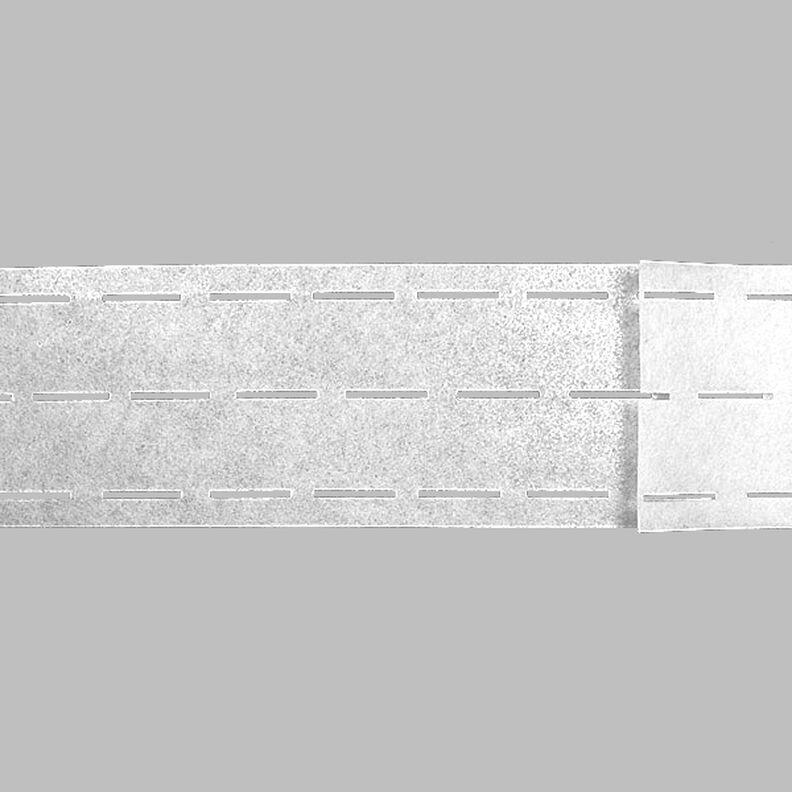 Bundfix para la cinturilla [80 mm] | Fliselina – blanco,  image number 1