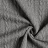 Tela de jersey jacquard Cloqué Punto trenzado – gris claro,  thumbnail number 3
