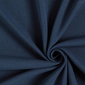 Jersey canelado Textura fina 2-1-1-1 – azul noche, 