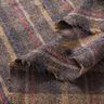 Mezcla de lana virgen a cuadros – marrón oscuro,  thumbnail number 3