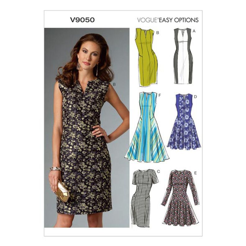 Vestidos, Vogue 9050 | 32 - 40,  image number 1