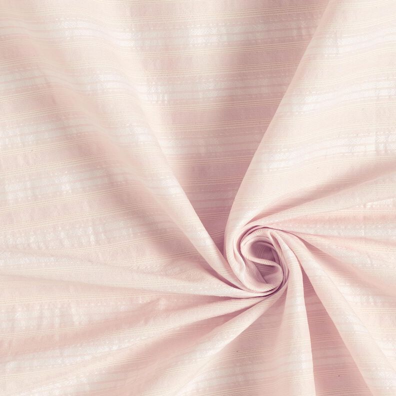 Mezcla de algodón con rayas arrugadas – rosado,  image number 3