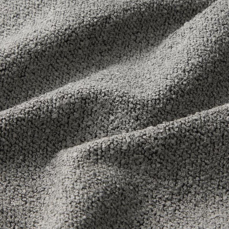 Tela de tapicería bouclé – gris,  image number 2