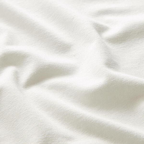 Tela de jersey de viscosa Ligera – blanco lana,  image number 3