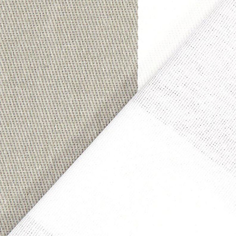 Sarga de algodón Rayas 2 – gris/blanco,  image number 3