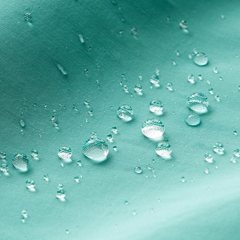 Tejido impermeable, monocolor repelente al agua – menta,  image number 4