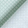 Tela de algodón Cretona Pequeño diseño de mosaico – verde claro,  thumbnail number 4